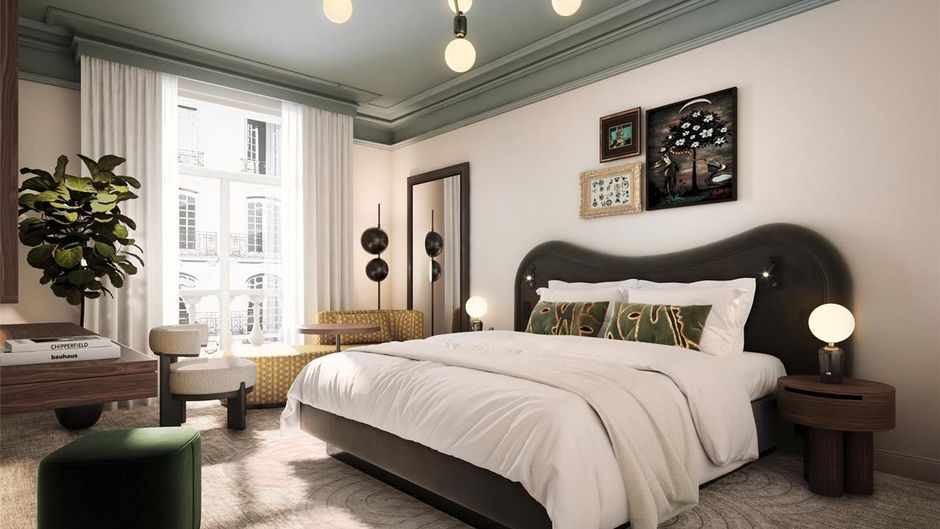Hotel California Champs Elysees Room