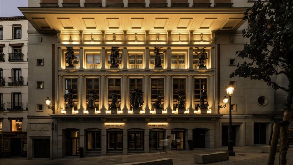 UMusic Hotel Madrid Exterior