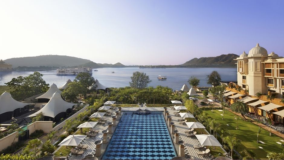 The Leela Palace Udaipur Pool