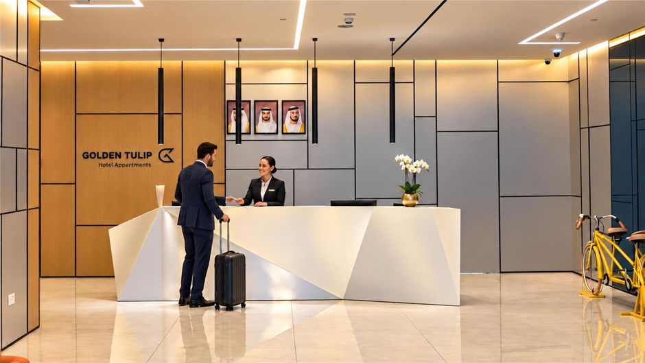 Golden Tulip Sharjah Lobby