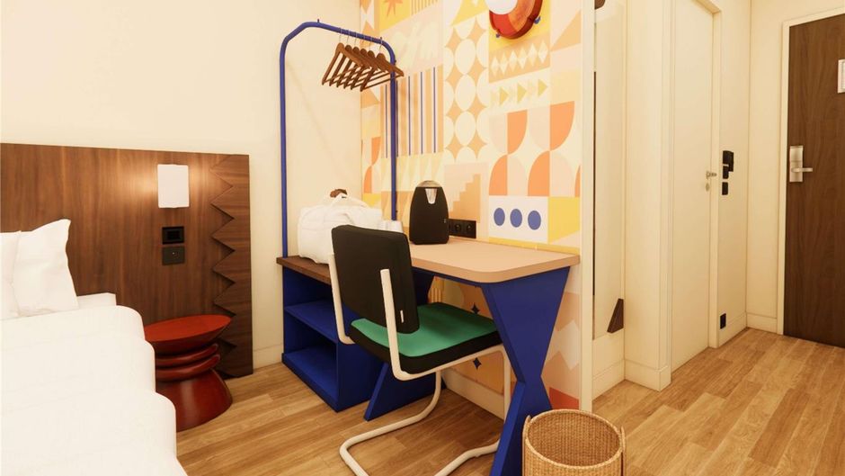 Ibis Styles Lyon Gerland Room