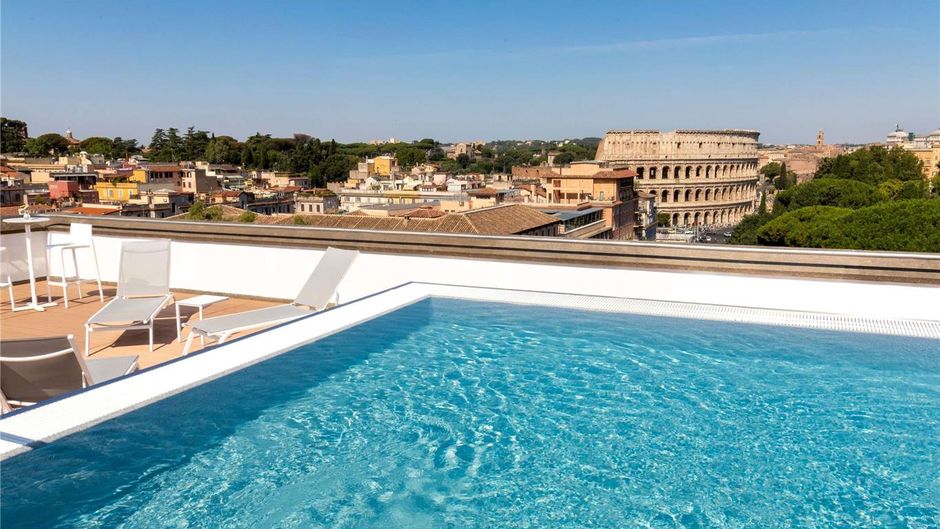 Mercure Roma Centro Colosseo Pool