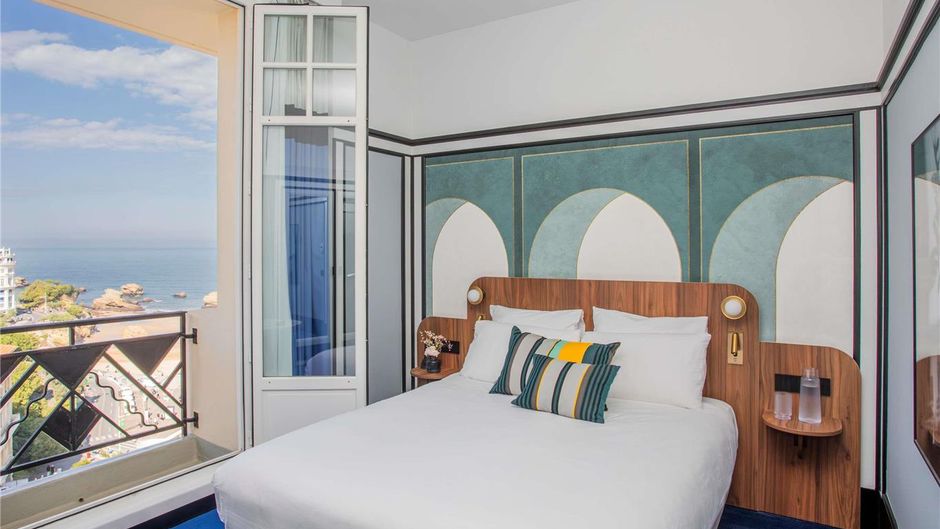 Hotel Plaza Biarritz Plage Room