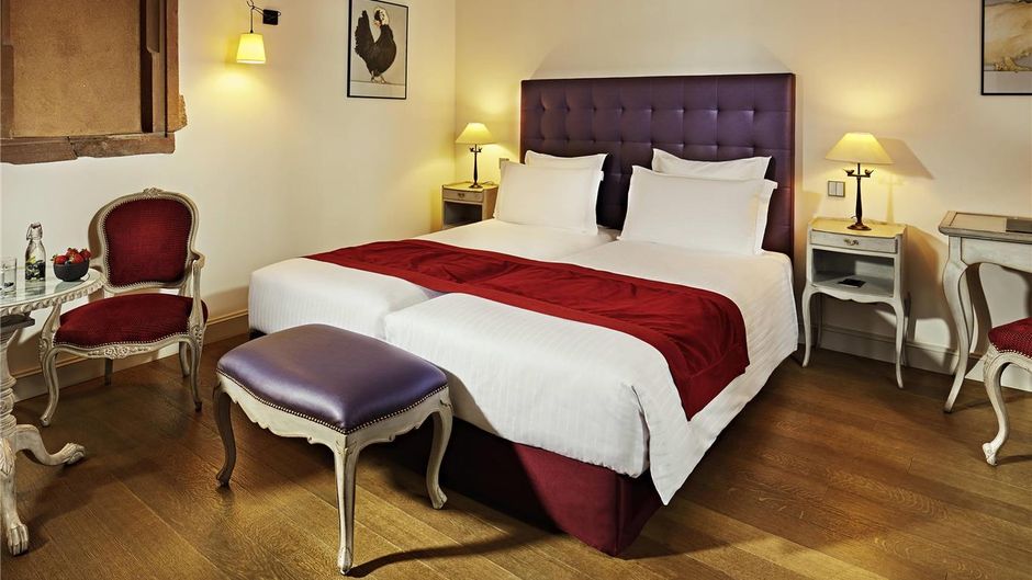 Hotel Cour du Corbeau Room