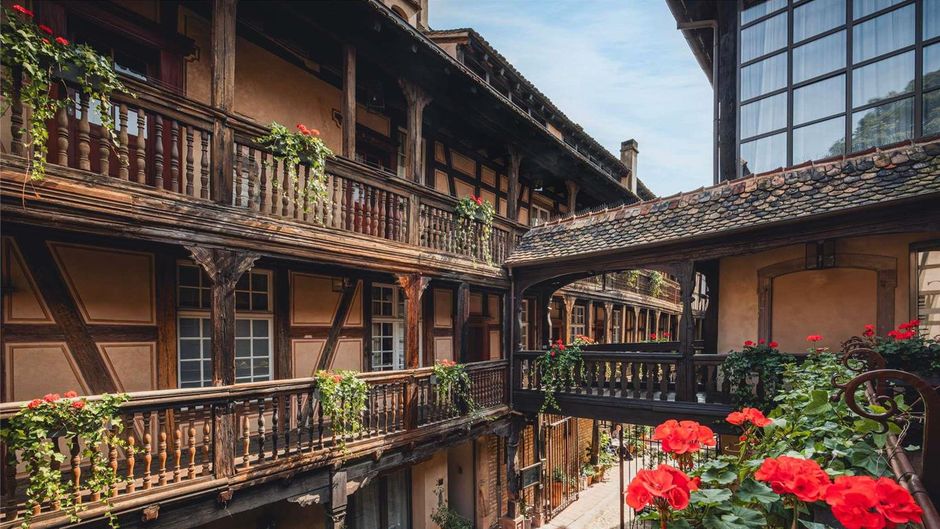 Hotel Cour du Corbeau Exterior