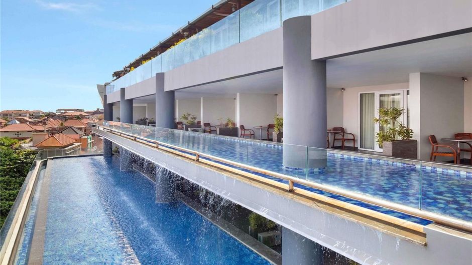 The Kuta Beach Heritage Hotel Bali Pool