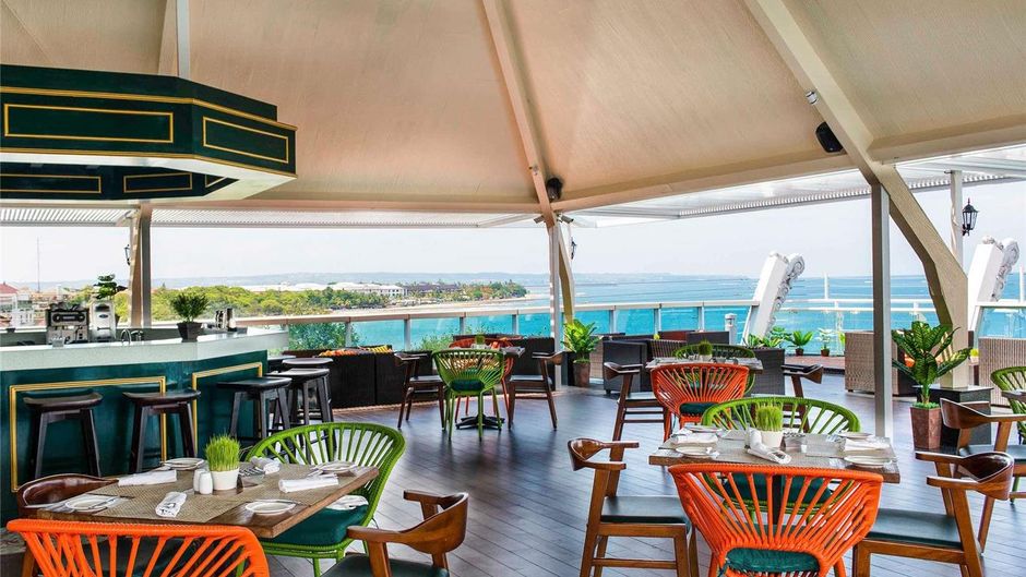 The Kuta Beach Heritage Hotel Bali Restaurant