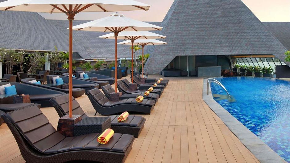 The Kuta Beach Heritage Hotel Bali Pool