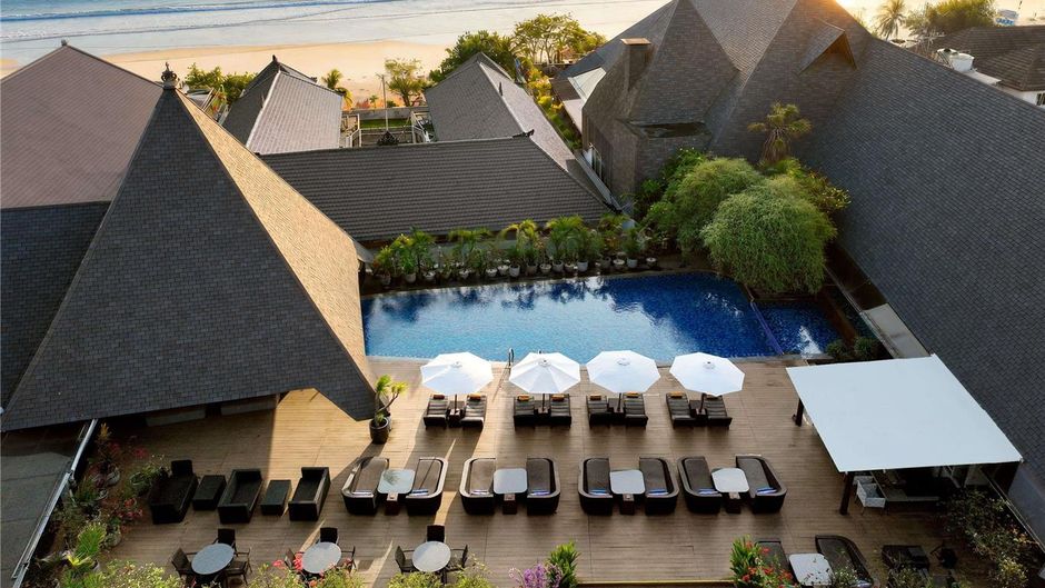 The Kuta Beach Heritage Hotel Bali Exterior