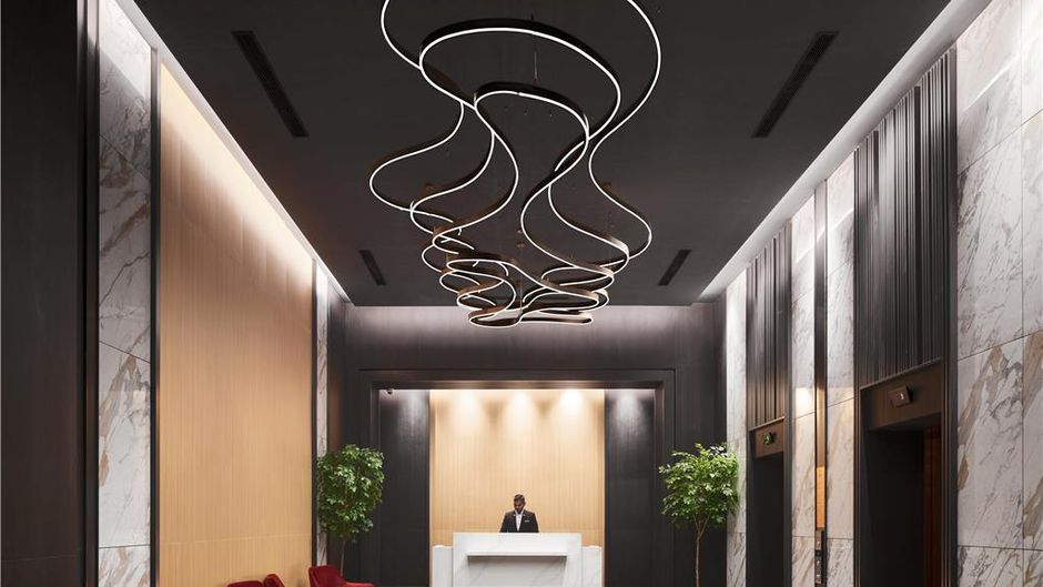 G Hotel Gurney Lobby