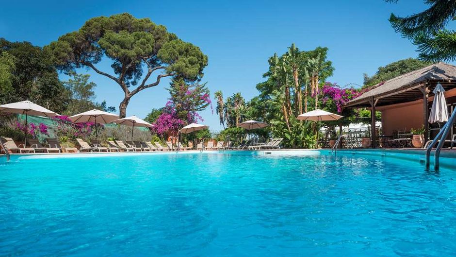 The Rock Hotel Pool
