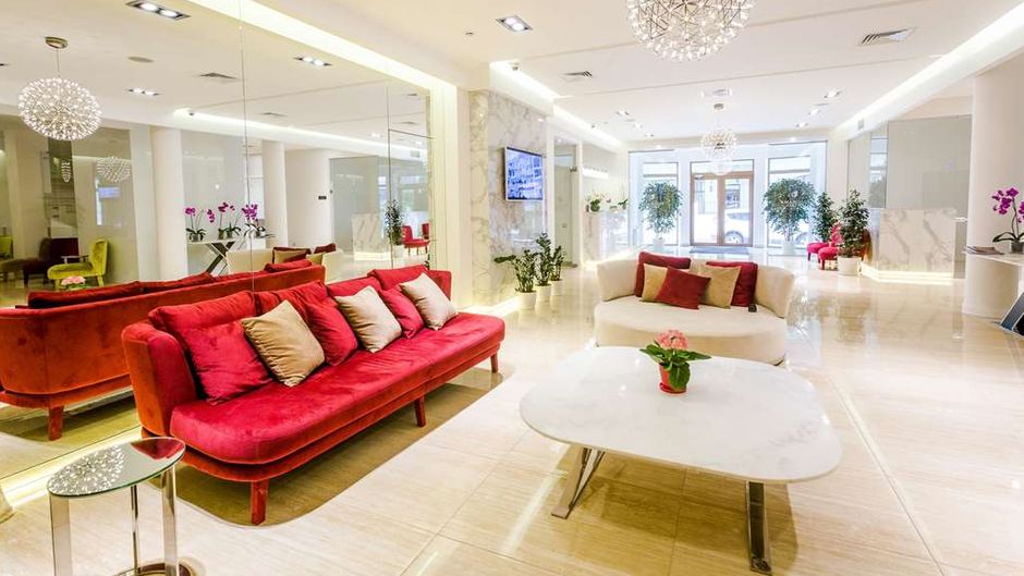 Panorama De Luxe Hotel Lobby