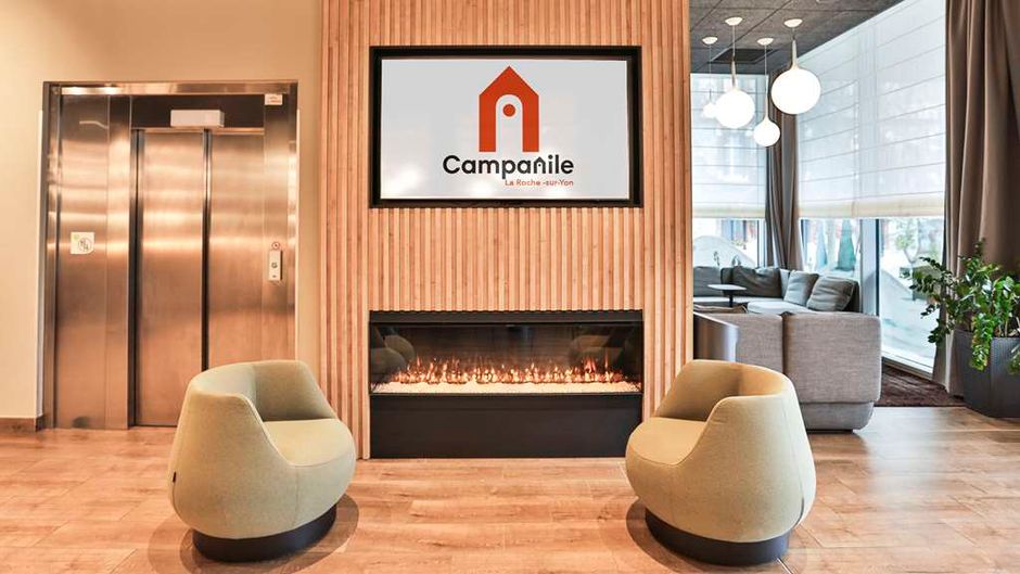 Campanile La Roche Sur Yon Centre-Gare Lobby