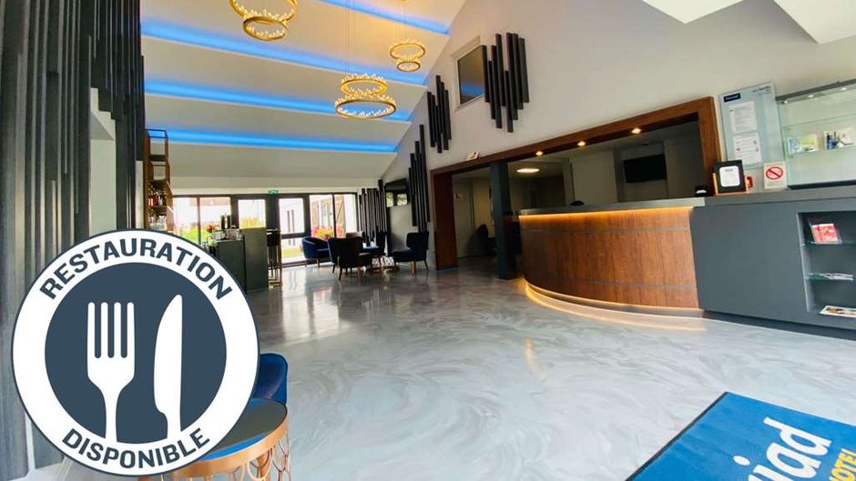 Kyriad Hotel de Meaux Lobby