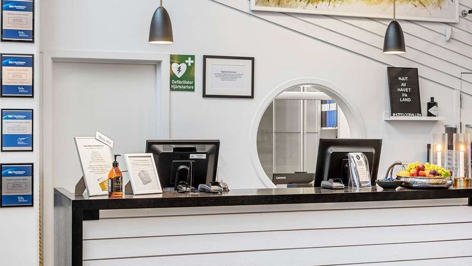 Best Western Hotel Corallen Lobby