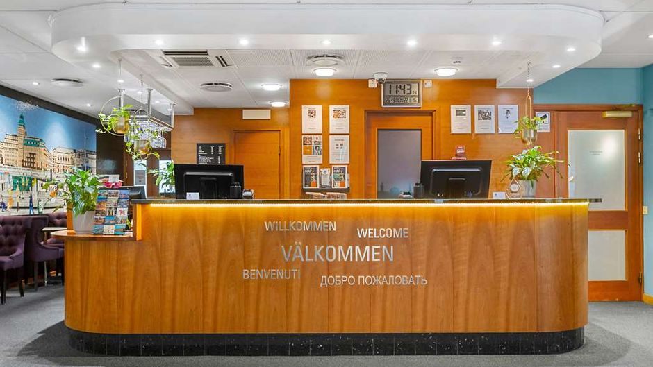 Best Western Kom Hotel Stockholm Lobby