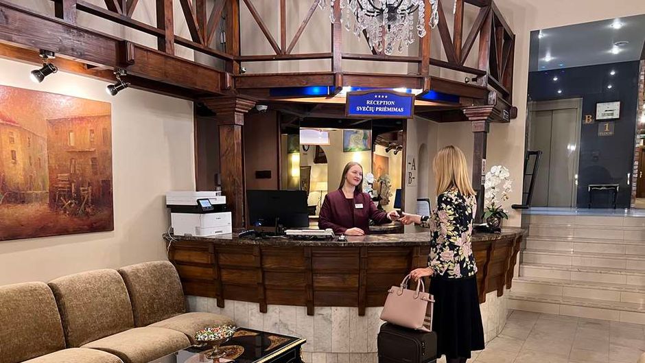 Best Western Santakos Hotel Lobby