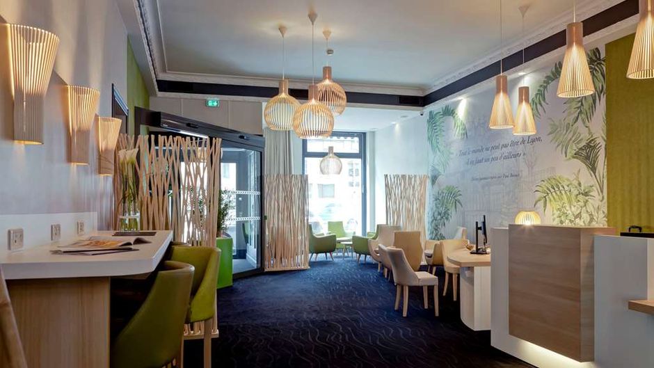 Best Western Crequi Lyon Part Dieu Lobby