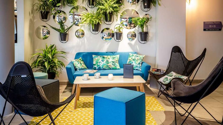 Best Western Plus Vannes Centre Ville Lobby
