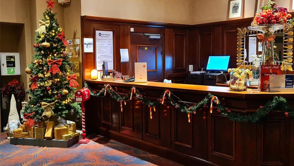 Best Western Hotel Hermitage Lobby