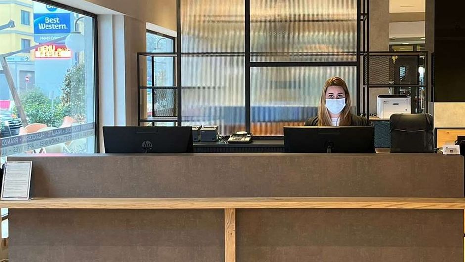 Best Western Hotel Cristallo Lobby