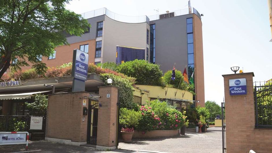 Best Western Blu Hotel Roma Exterior