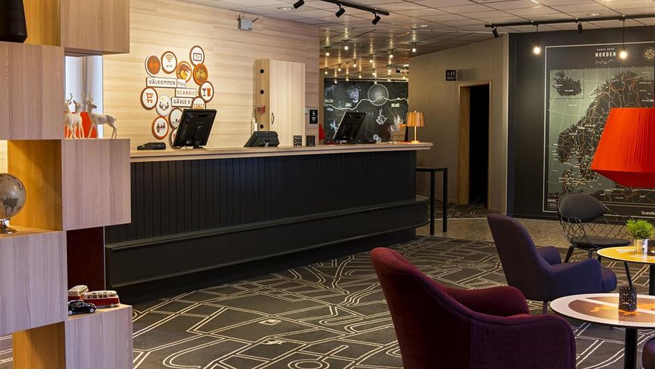 Scandic Gavle West Lobby