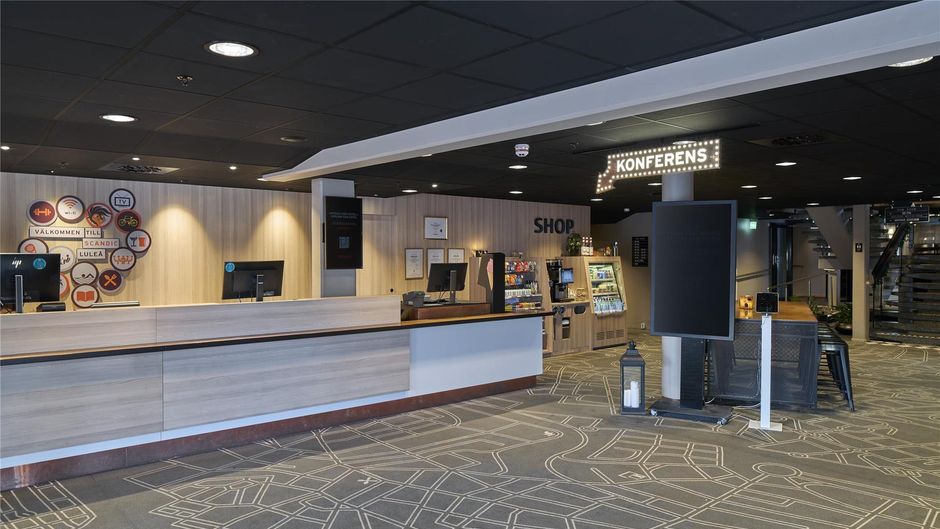 Scandic Lulea North Lobby