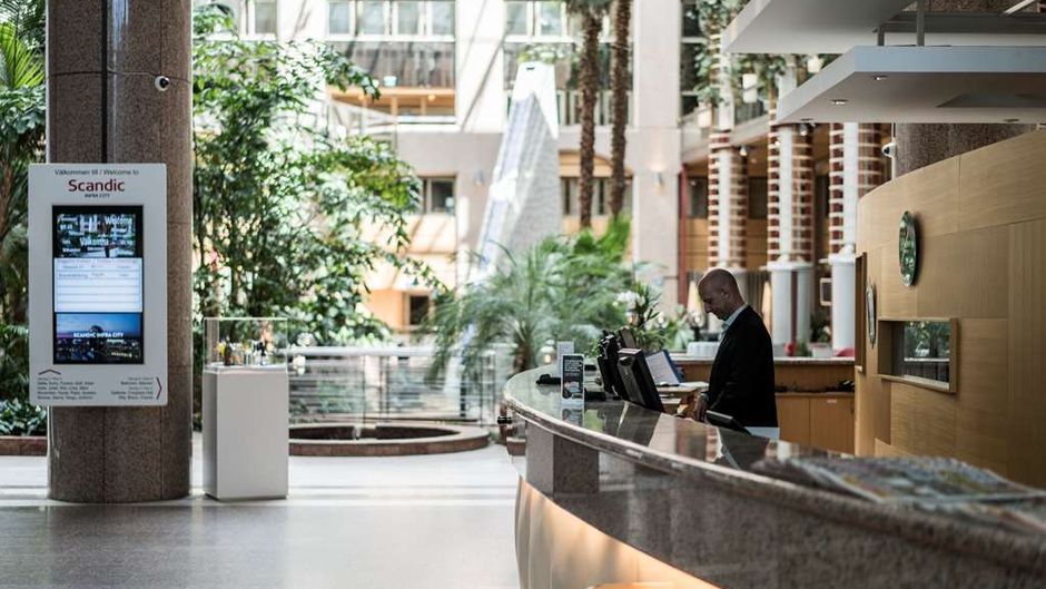 Scandic Infra City Lobby