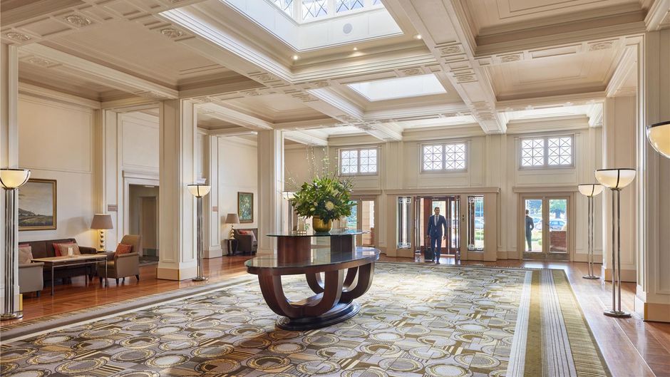 Hyatt Hotel Canberra- A Park Hyatt Hotel Lobby