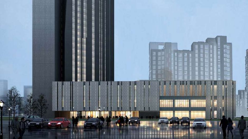 Hyatt Regency Tianjin East Exterior