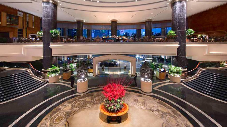 Grand Hyatt Hong Kong Lobby