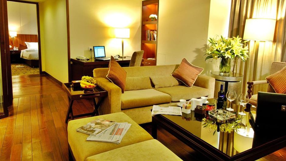 Jianguo Garden Hotel Room