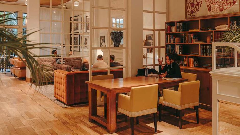 Hotel Pulitzer Barcelona Lobby