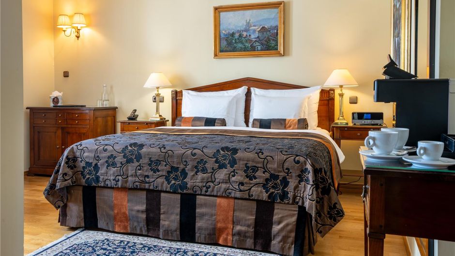 Golden Well Hotel Room