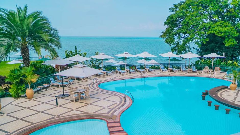 Lake Kivu Serena Hotel Pool