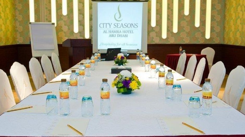 City Seasons Al Hamra Hotel Abu Dhabi Ballroom