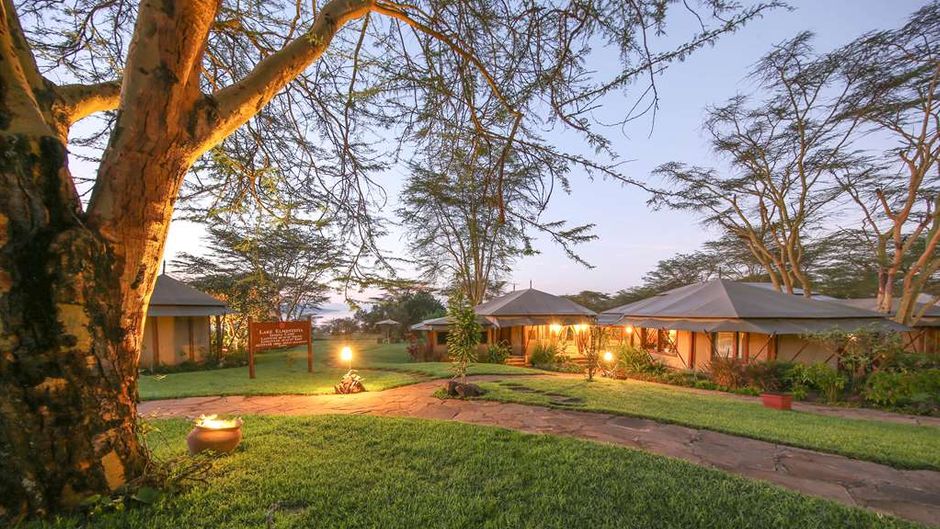Lake Elmenteita Serena Camp Lobby