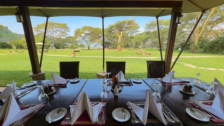Lake Elmenteita Serena Camp Restaurant
