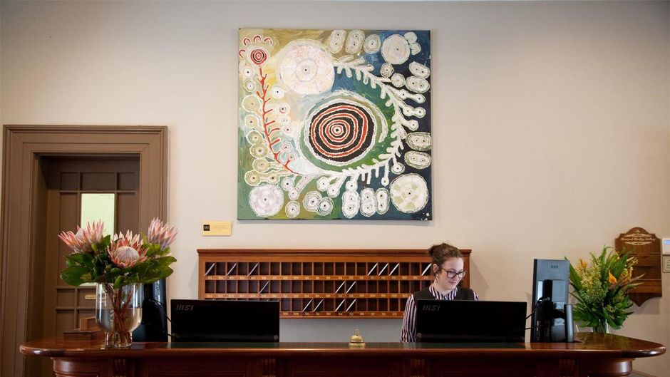 Hadley's Orient Hotel Lobby
