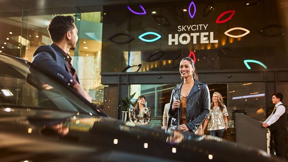 SKYCITY Hotel Exterior
