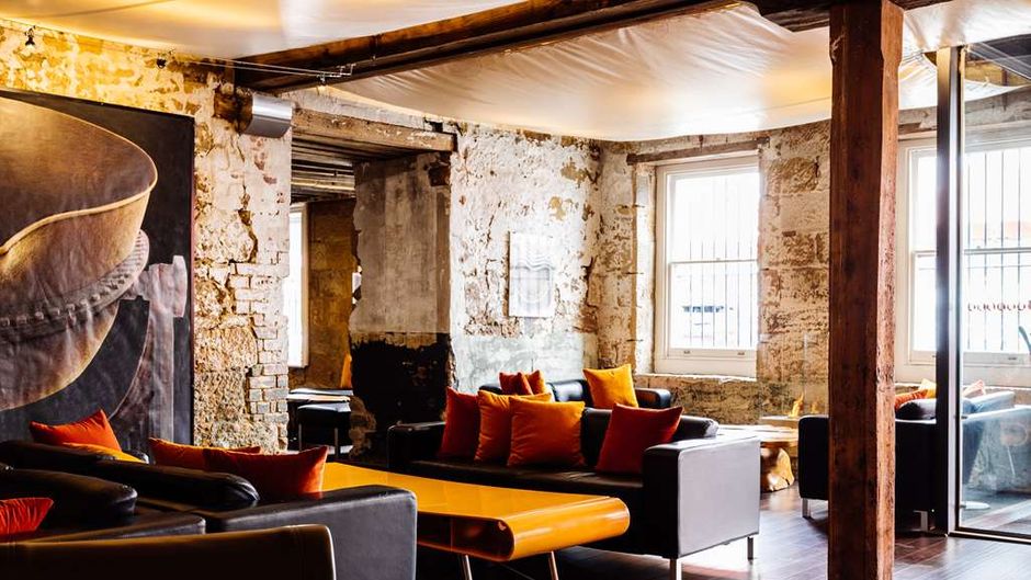 The Henry Jones Art Hotel Lobby