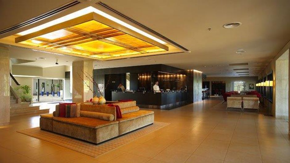 Panoramic Grand Hotel Lobby