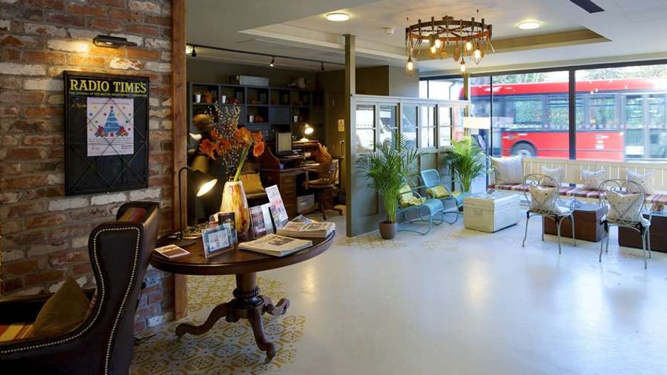 Bermondsey Square Hotel Lobby