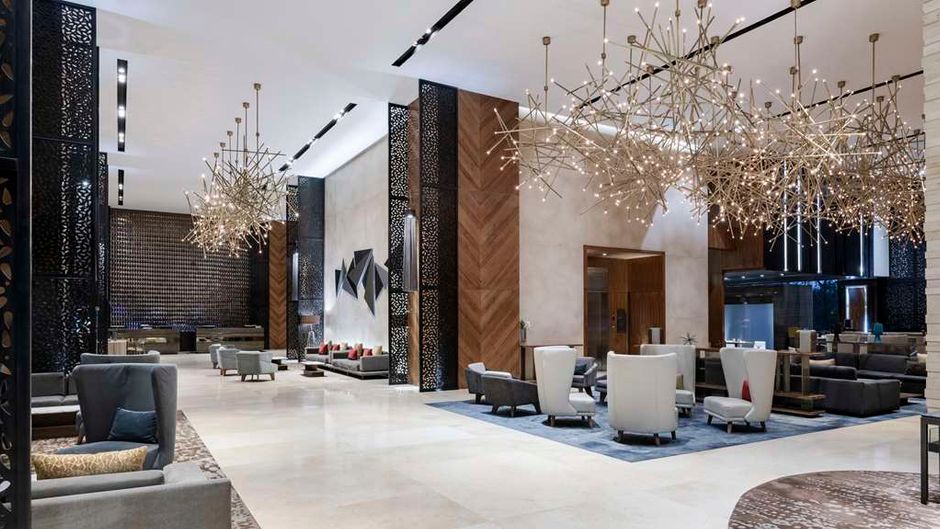 Hilton Mexico City Santa Fe Lobby