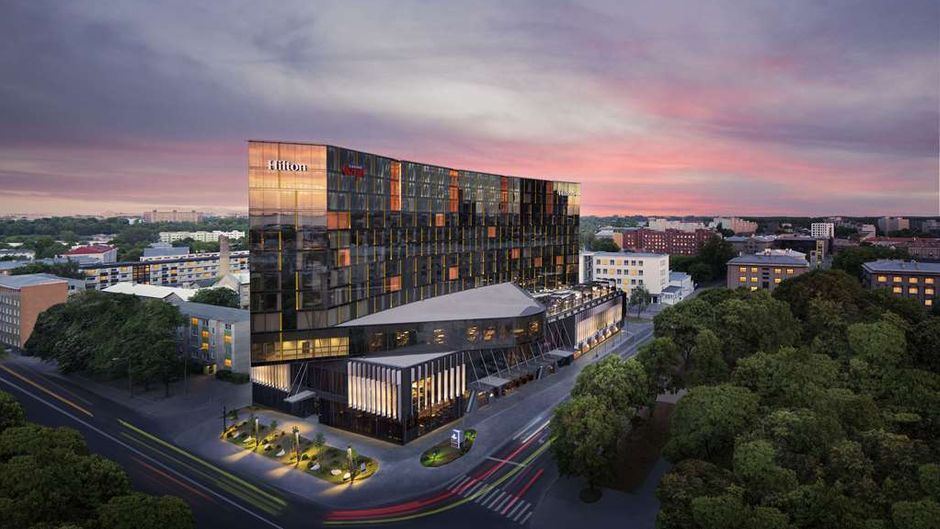 Hilton Tallinn Park Exterior