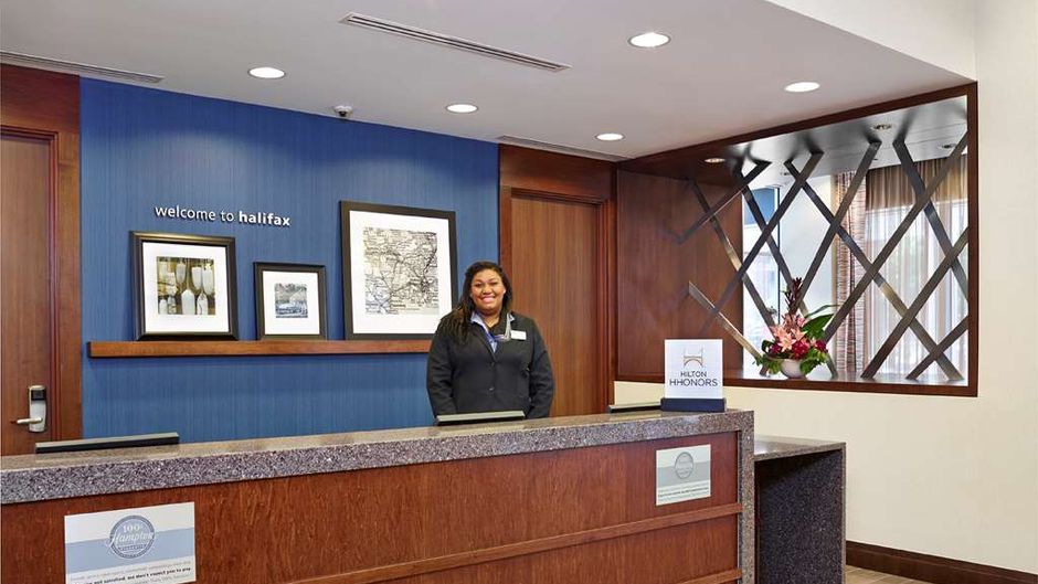 Hampton Inn by Hilton Halifax Downtown Lobby