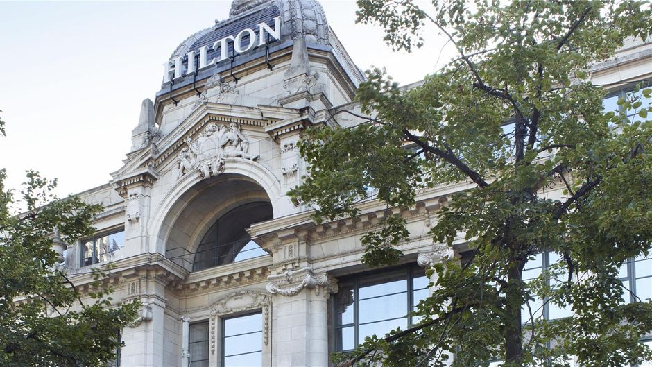 Hilton Antwerp Old Town Exterior