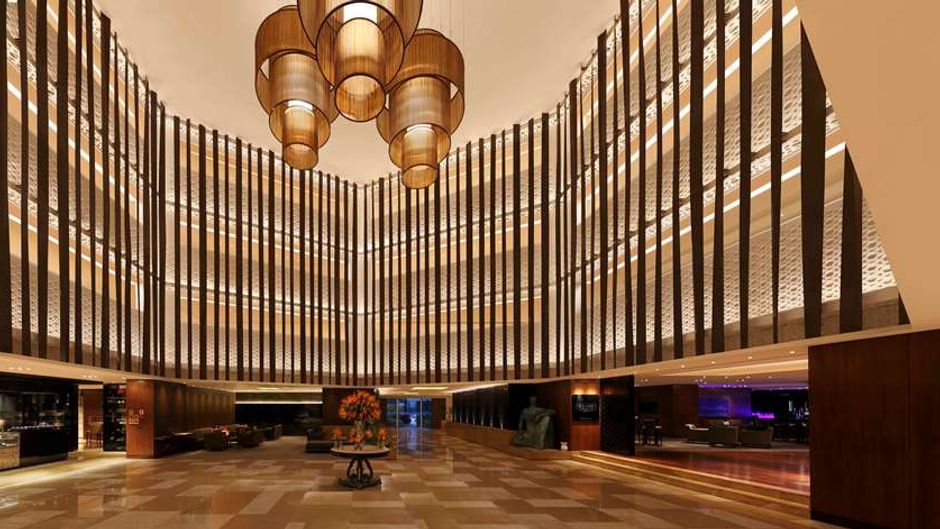 Hilton Bangalore Embassy GolfLinks Lobby