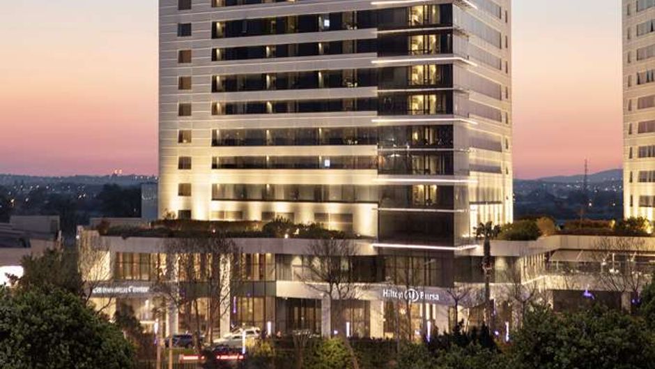 Hilton Bursa Convention Center and Spa Exterior
